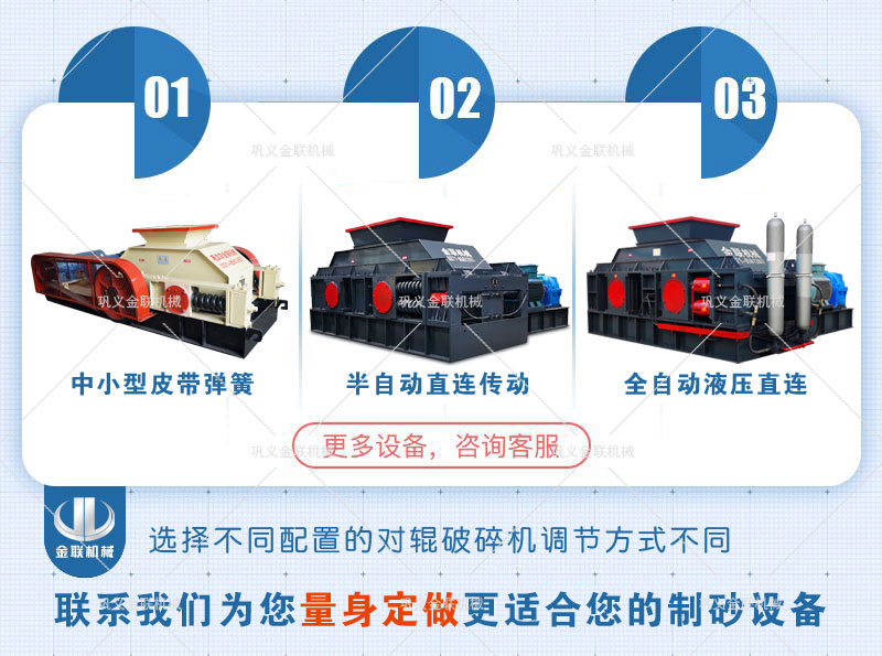 液壓對輥制砂機型號參數(shù)、市場價位多少？